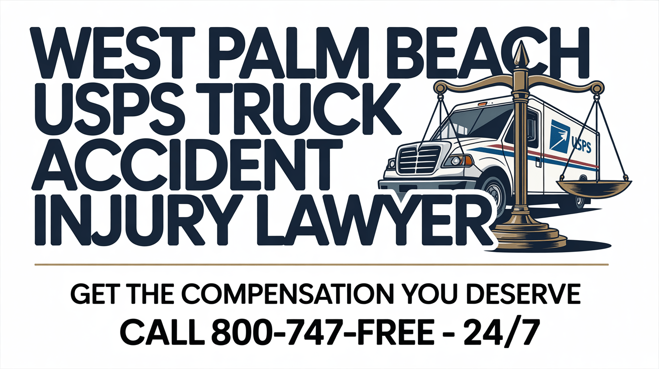 West Palm Beach USPS Truck Accident Injury Lawyer