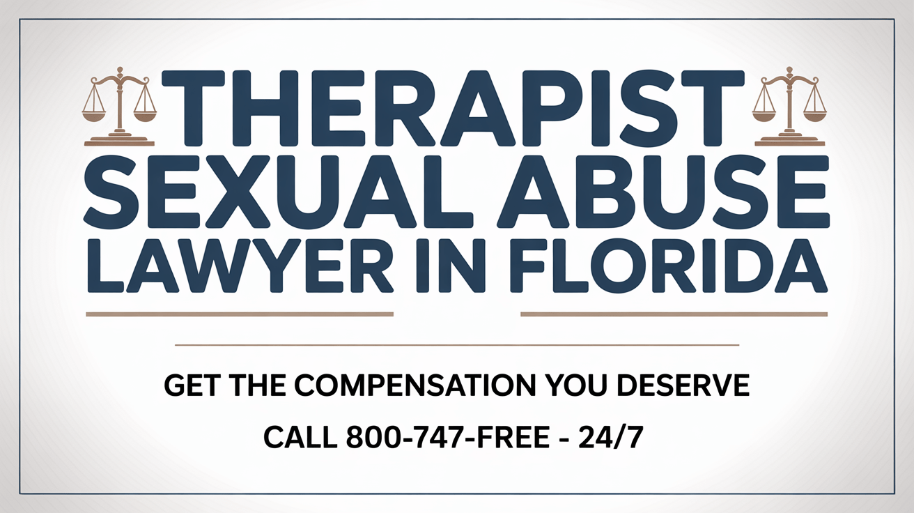Abogado de abuso sexual por parte de terapeutas en Florida