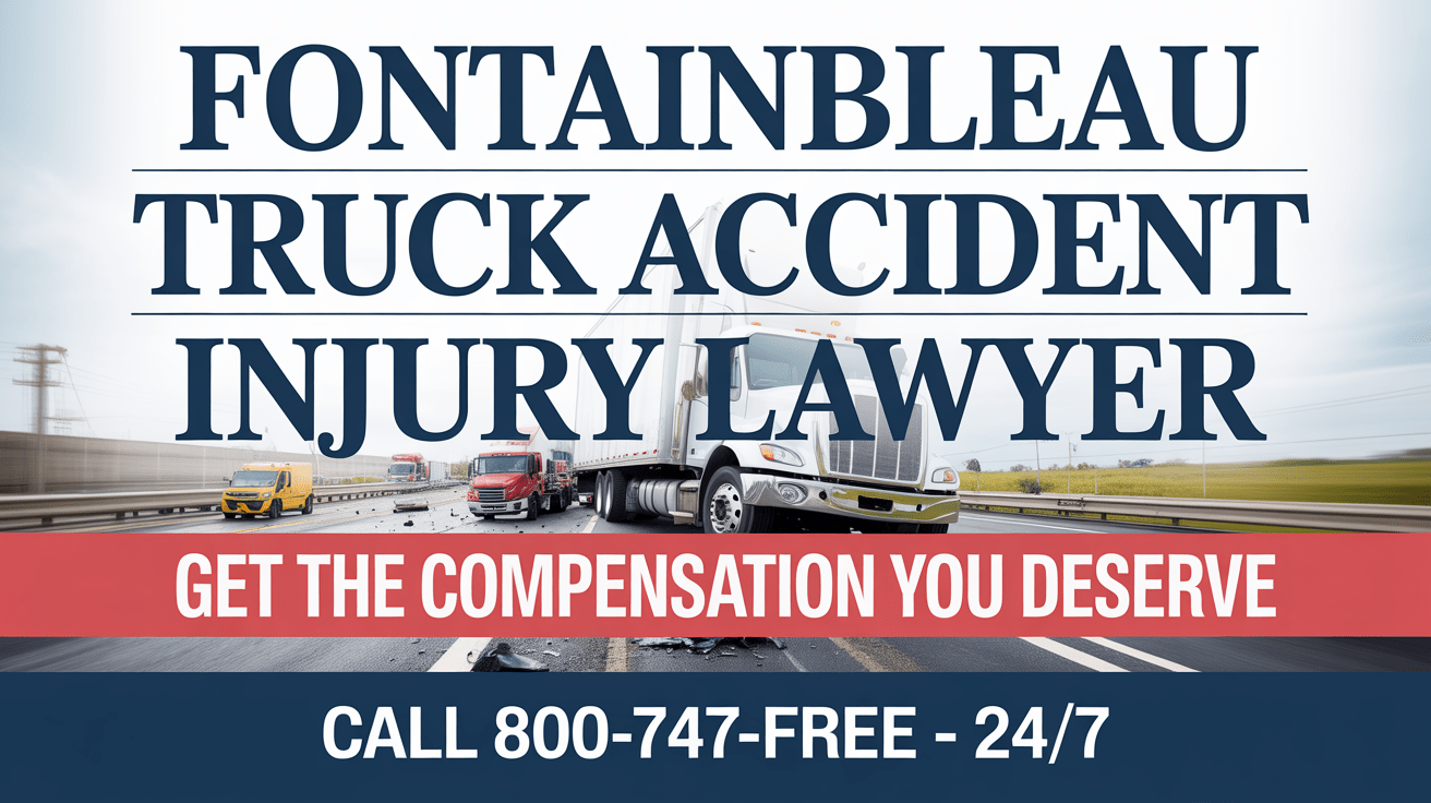 Fontainbleau Truck Accident Injury Lawyer