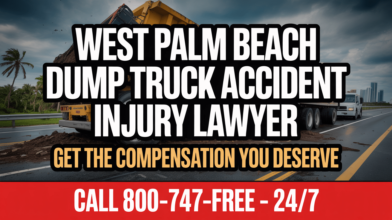 West Palm Beach Dump Truck Accident Injury Lawyer