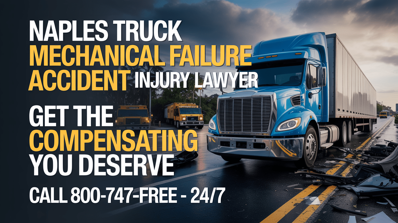 Naples Truck Mechanical Failure Accident Injury Lawyer
