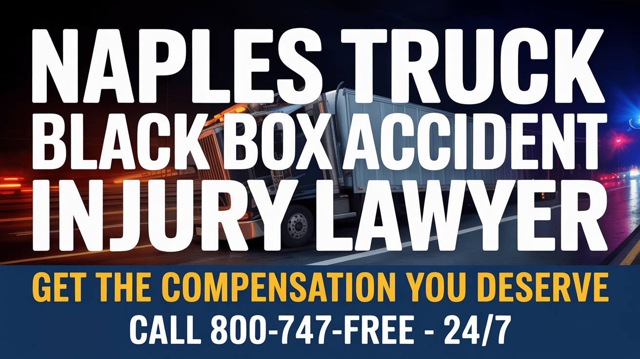 Naples Truck Black Box Accident Injury Lawyer