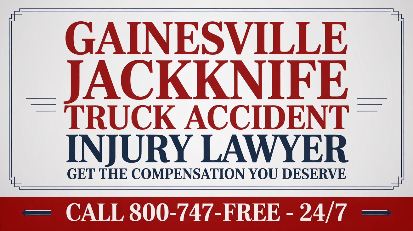 Abogado de Lesiones por Accidente de Camión en Tijera en Gainesville