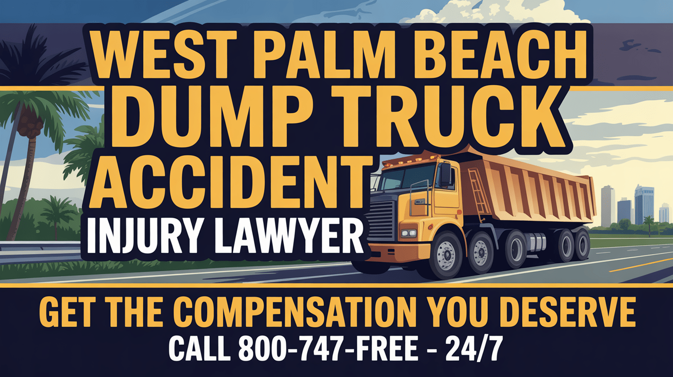 West Palm Beach Dump Truck Accident Injury Lawyer