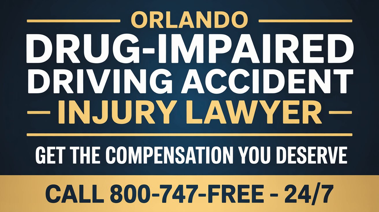 Abogado de lesiones por accidente de conducción bajo la influencia de drogas en Orlando