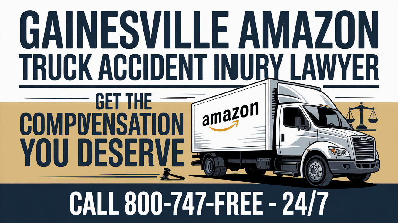 Abogado de Lesiones por Accidente de Camión de Amazon en Gainesville