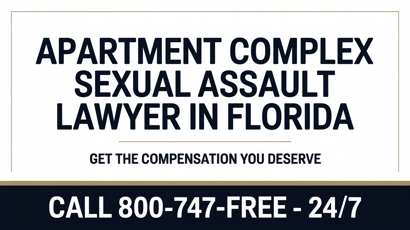 Apartment Complex Sexual Assault Lawyer in Florida