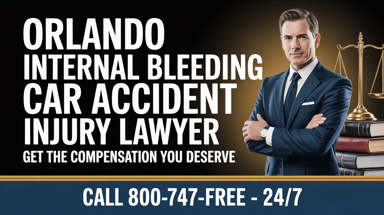 Abogado de Lesiones por Accidentes de Automóvil con Hemorragia Interna en Orlando