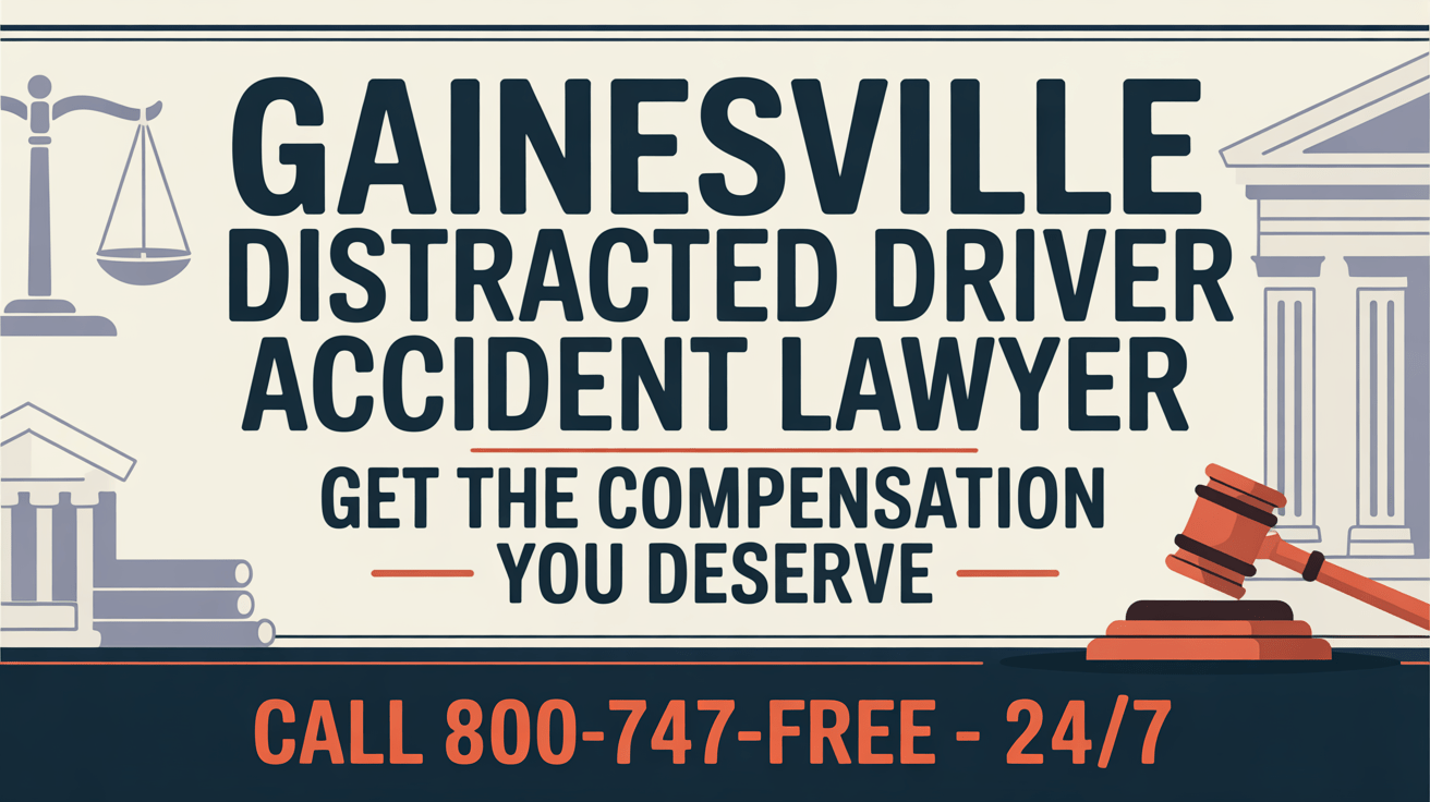 Abogado de lesiones por accidente de camión distraído en Gainesville