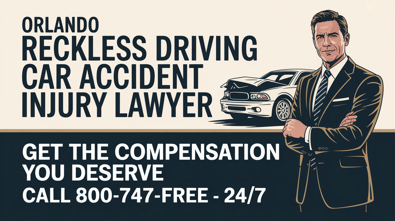Orlando Reckless Driving Car Accident Injury Lawyer