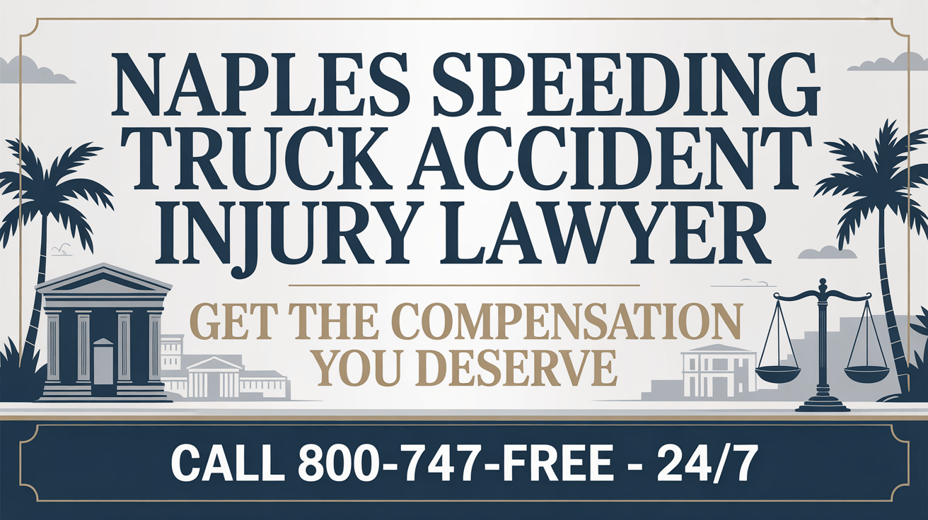 Naples Speeding Truck Accident Injury Lawyer
