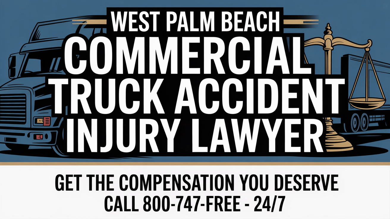 West Palm Beach Commercial Truck Accident Injury Lawyer
