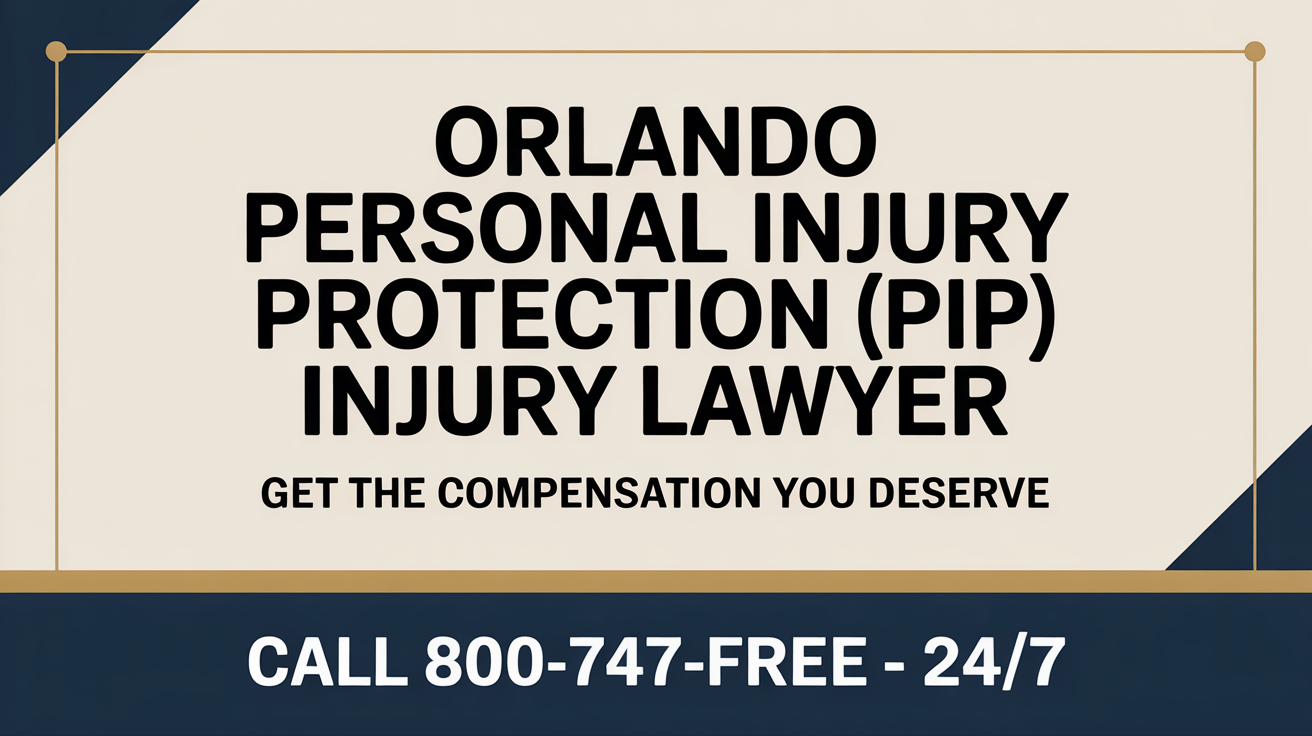Orlando Personal Injury Protection (PIP) Injury Lawyer