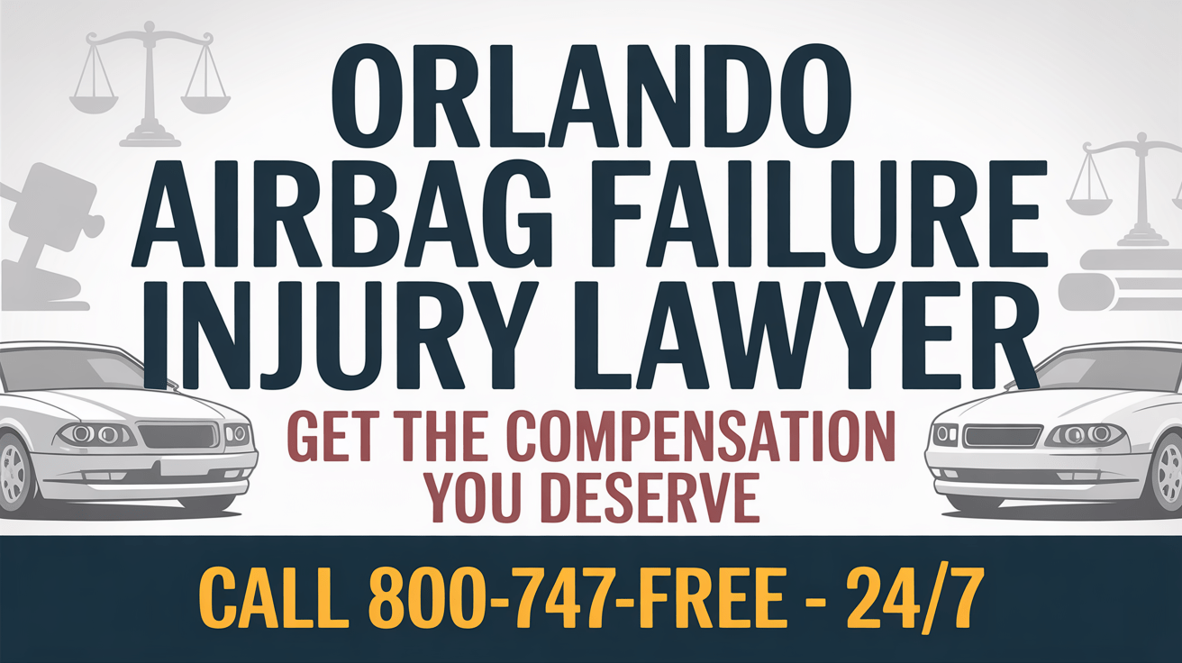 Abogado de Lesiones por Fallo de Airbag en Orlando