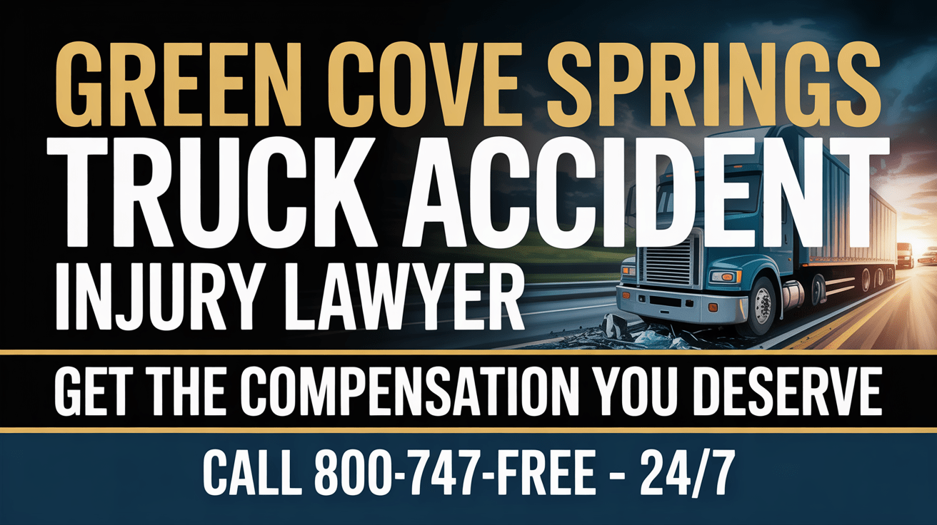 Abogado de Lesiones por Accidentes de Camiones en Green Cove Springs