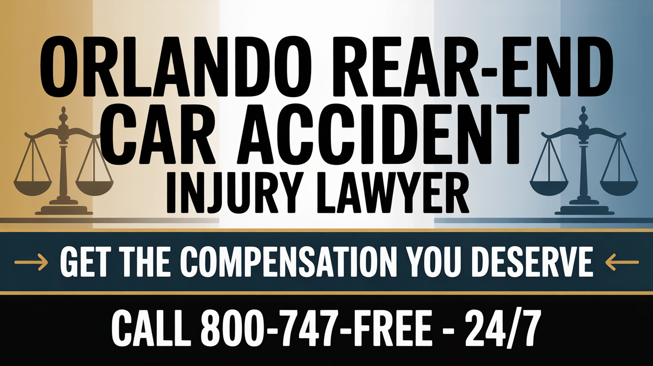 Orlando Rear-End Car Accident Injury Lawyer