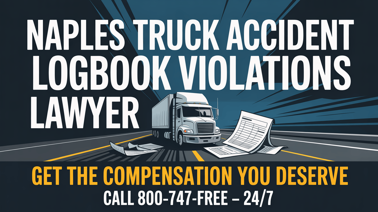 Naples Truck Accident Logbook Violations Lawyer