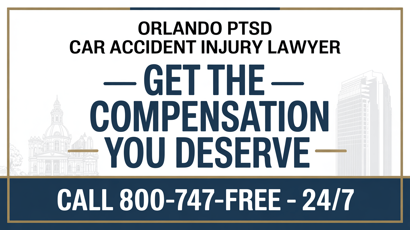 Abogado de lesiones por accidente automovilístico de PTSD en Orlando