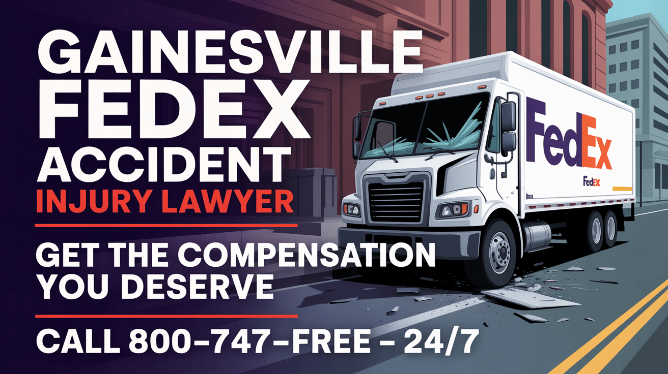Abogado de Lesiones por Accidente de Camión de FedEx en Gainesville
