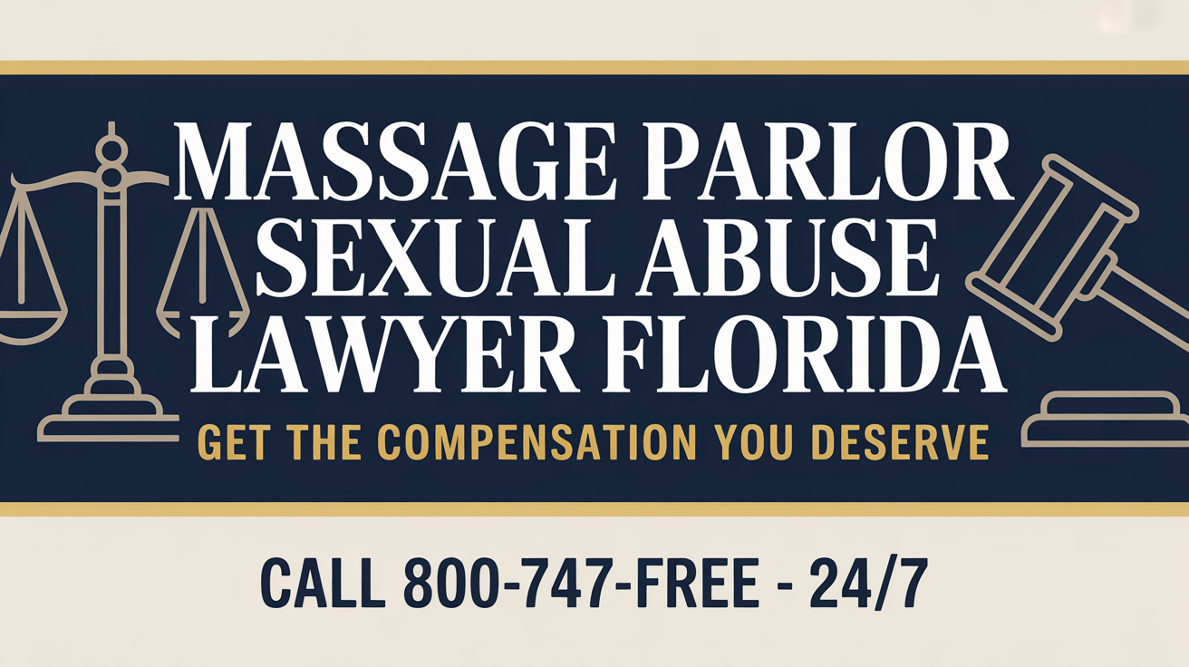Abogado de abuso sexual en salón de masajes en Florida