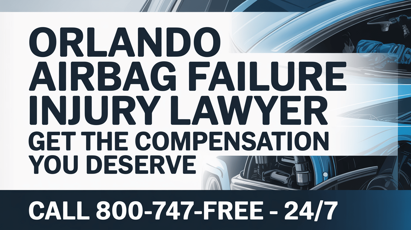 Abogado de Lesiones por Fallo de Airbag en Orlando