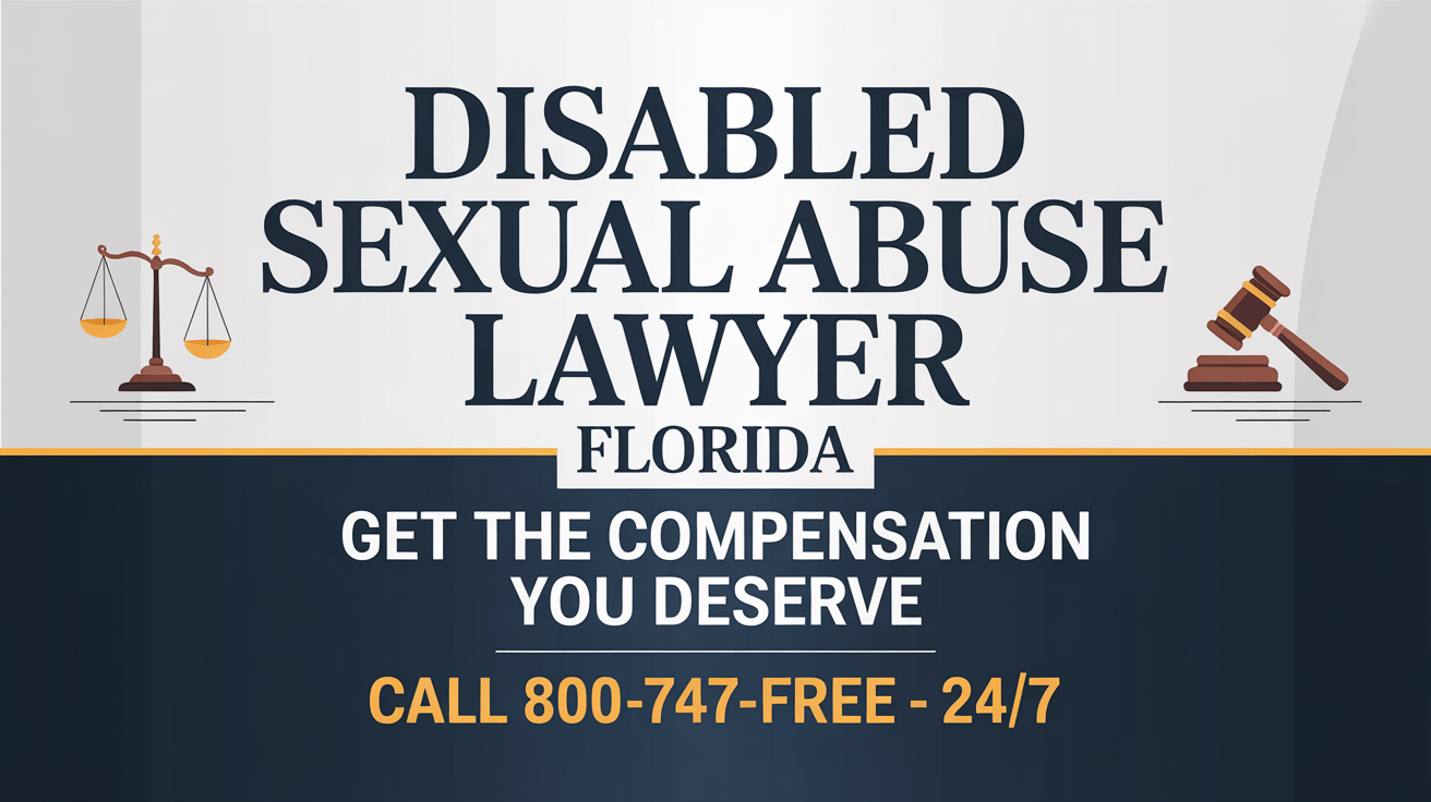 Abogado de abuso sexual de personas con discapacidad en Florida