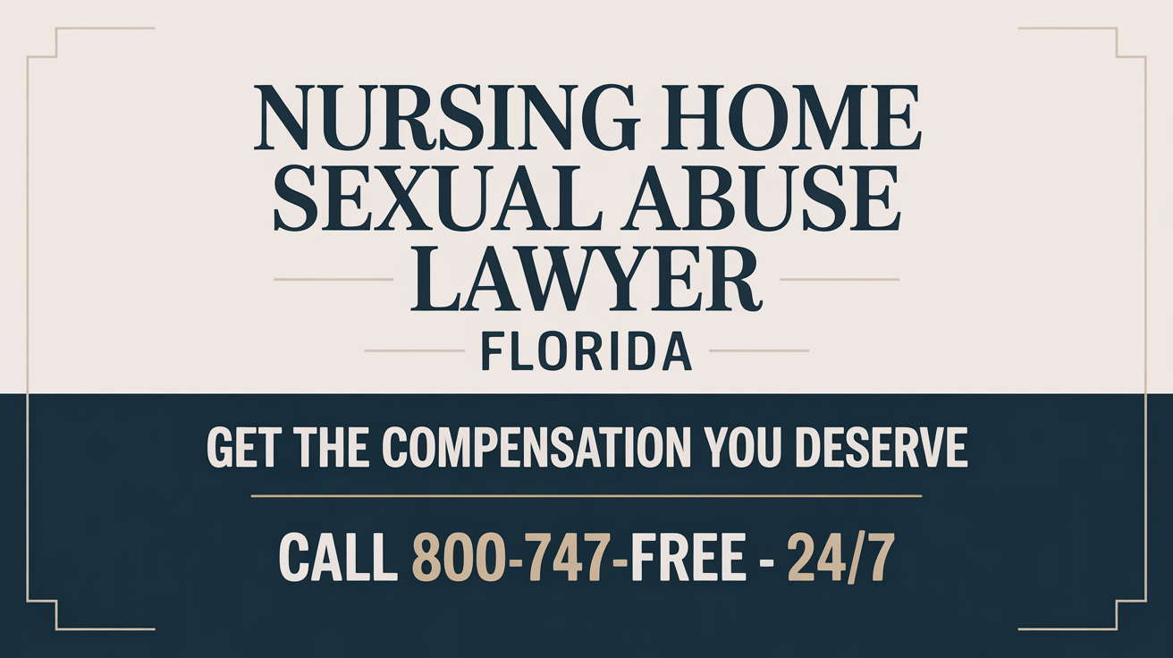 Abogado de abuso sexual en hogares de ancianos en Florida