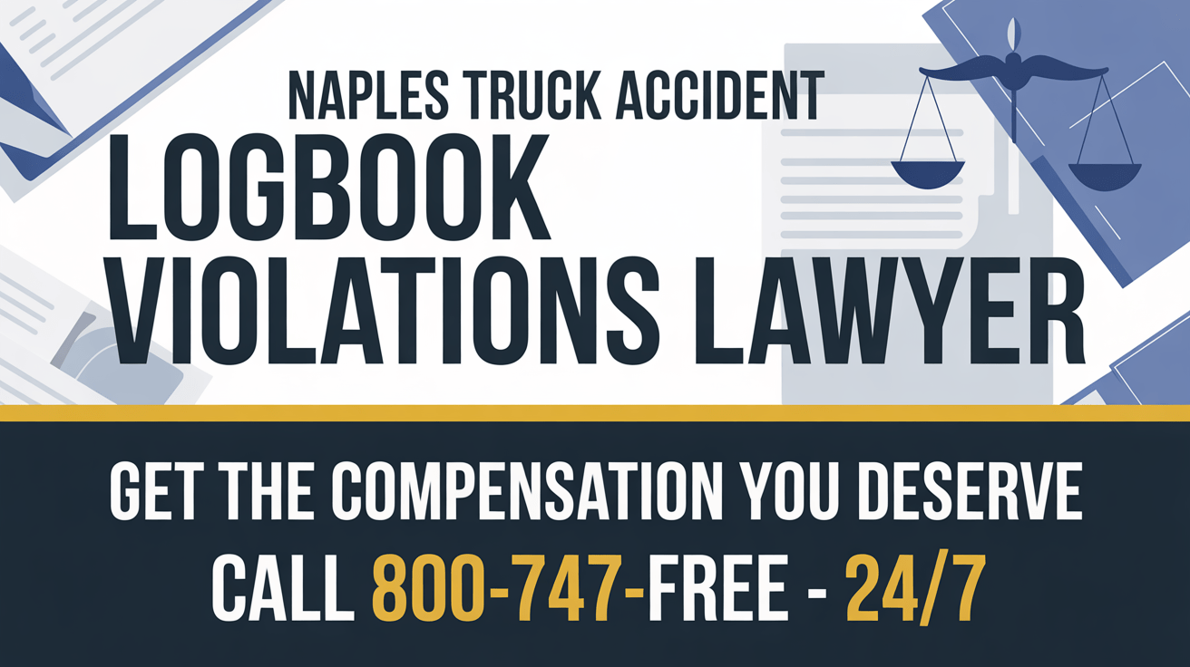 Naples Truck Accident Logbook Violations Lawyer