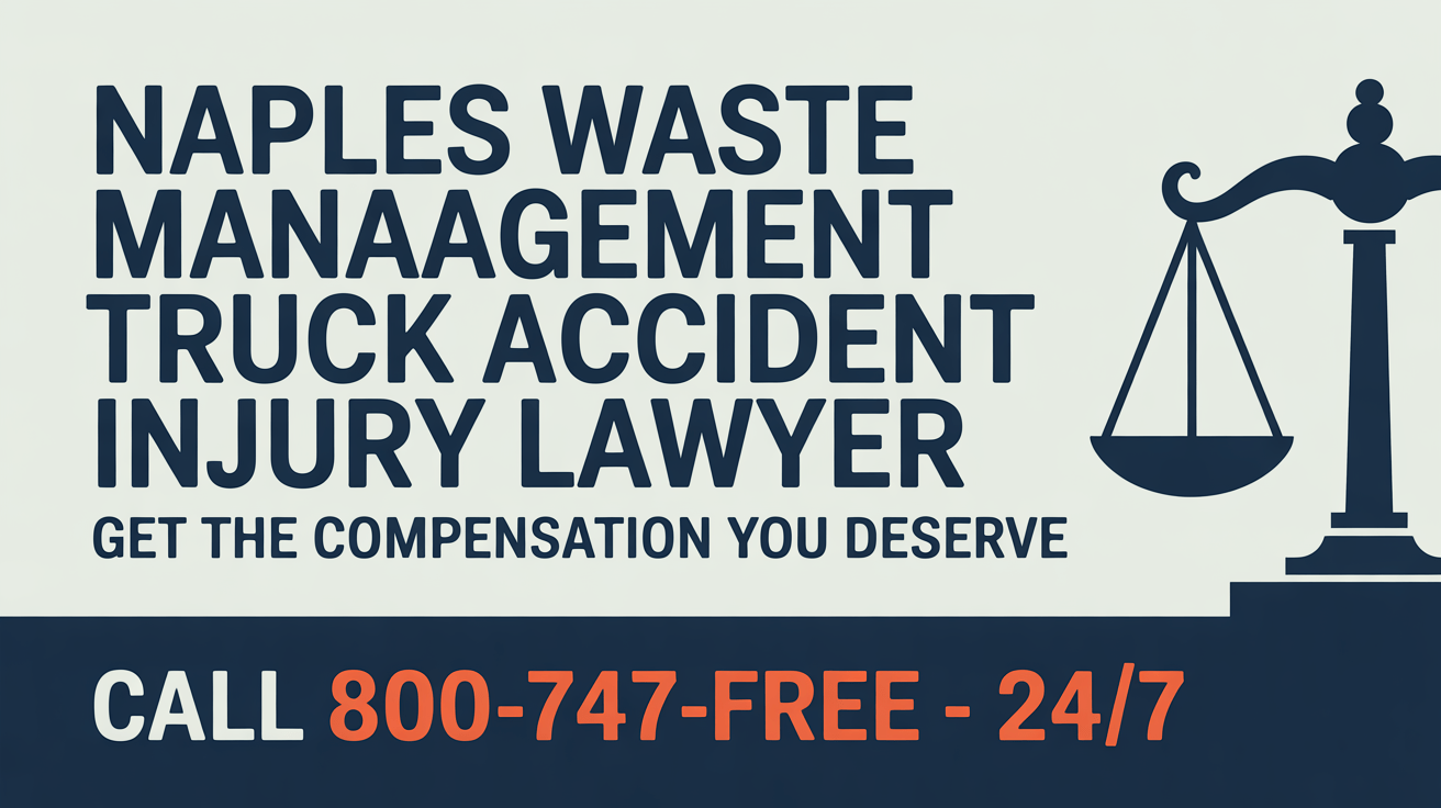 Naples Waste Management Truck Accident Injury Lawyer