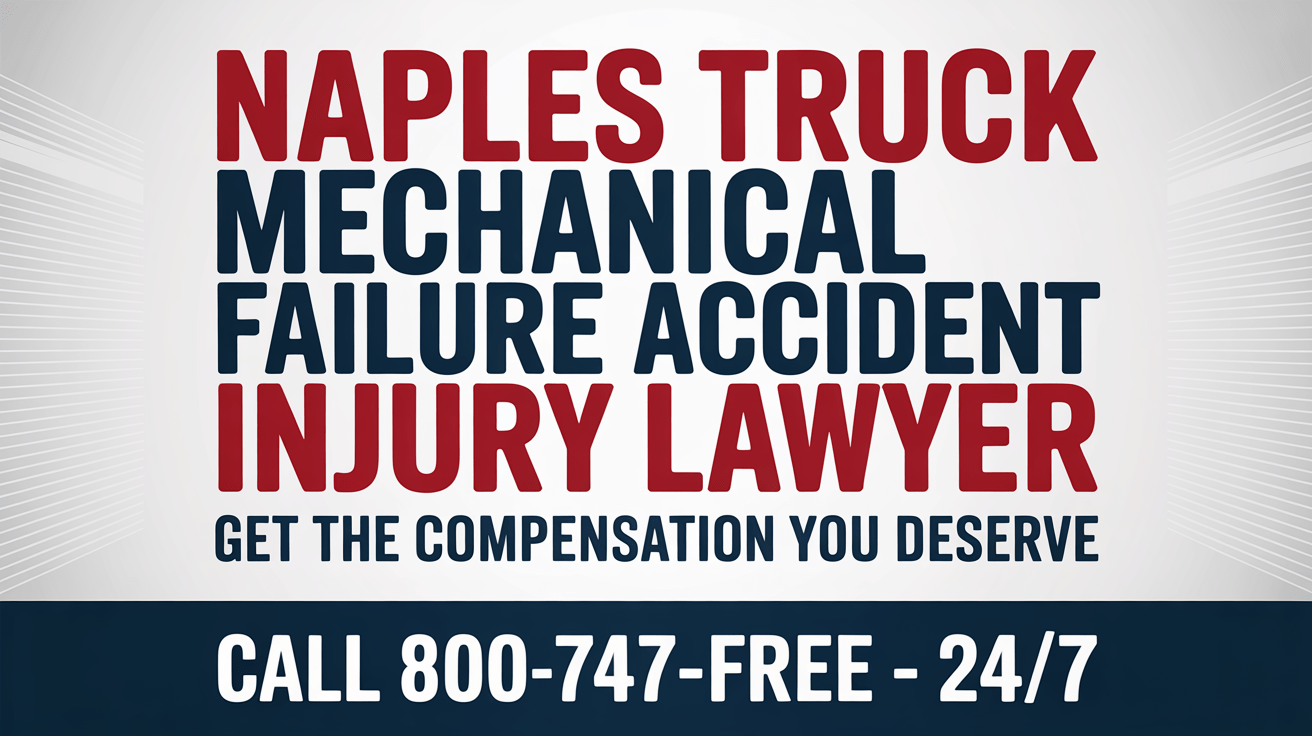 Naples Truck Mechanical Failure Accident Injury Lawyer
