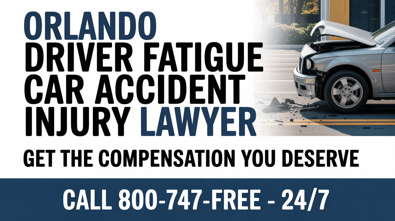 Orlando Driver Fatigue Car Accident Injury Lawyer
