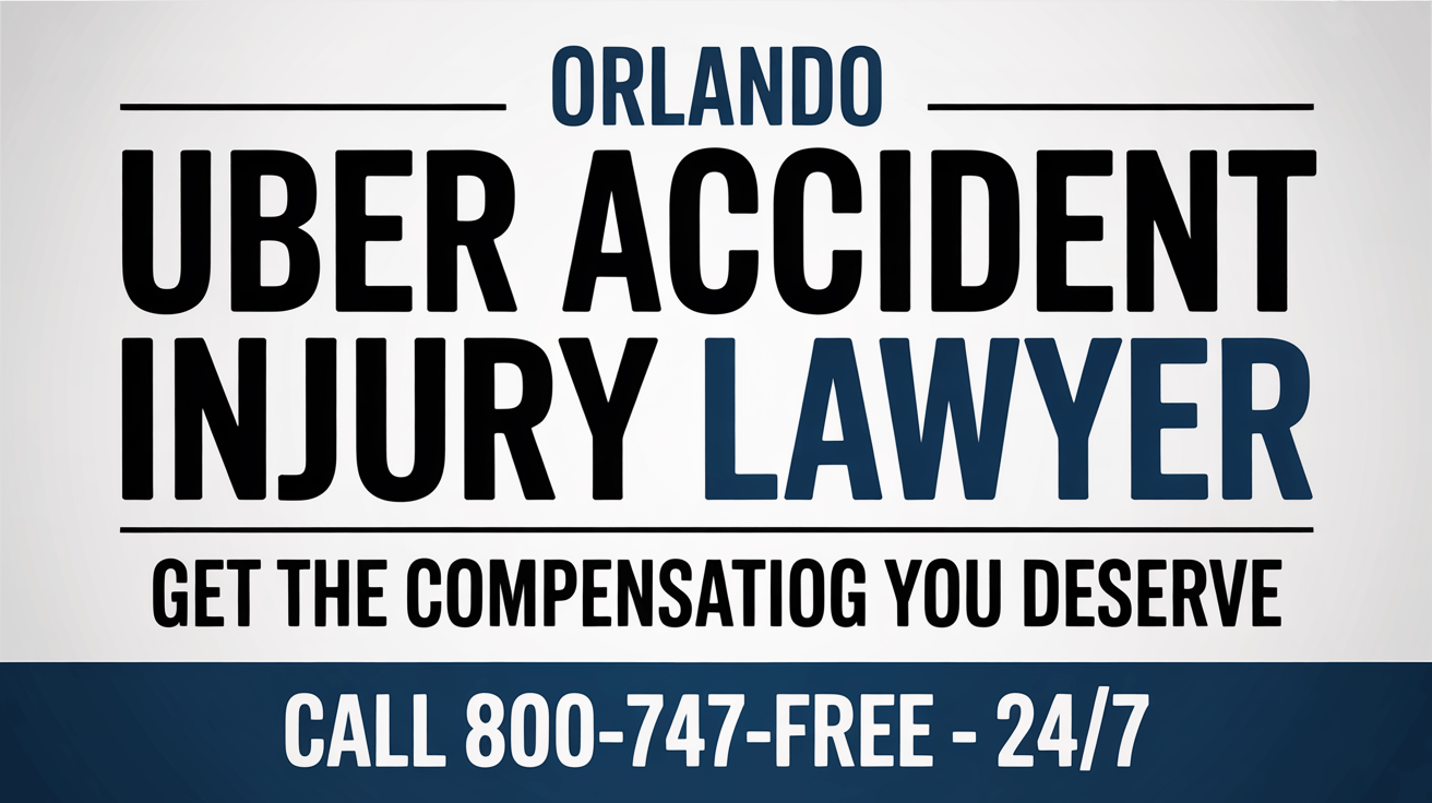 Abogado de lesiones por accidente de Uber en Orlando