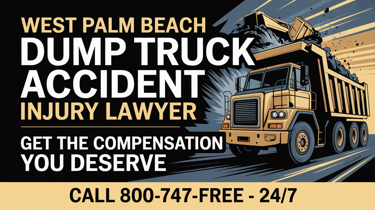 West Palm Beach Dump Truck Accident Injury Lawyer