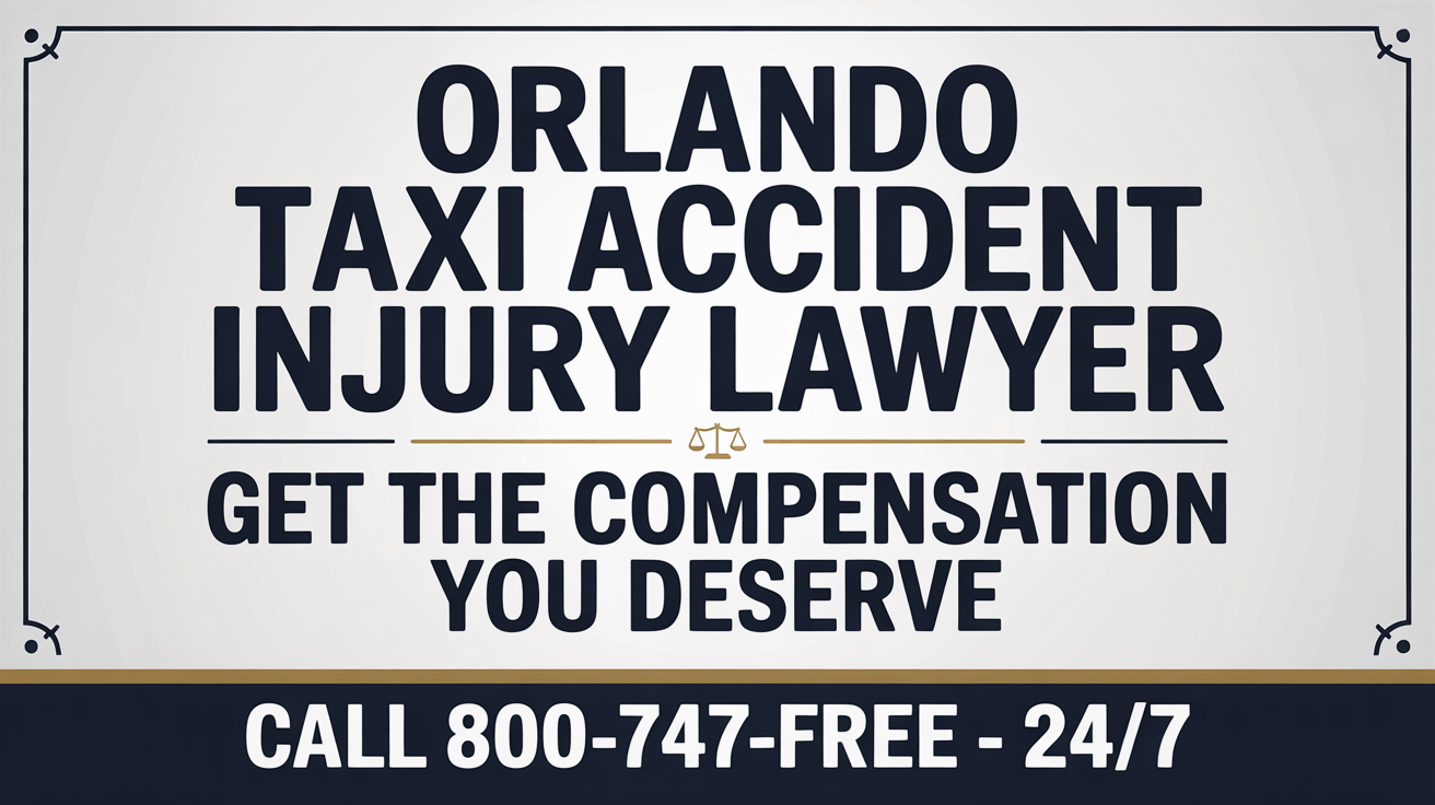 Orlando Taxi Accident Injury Lawyer