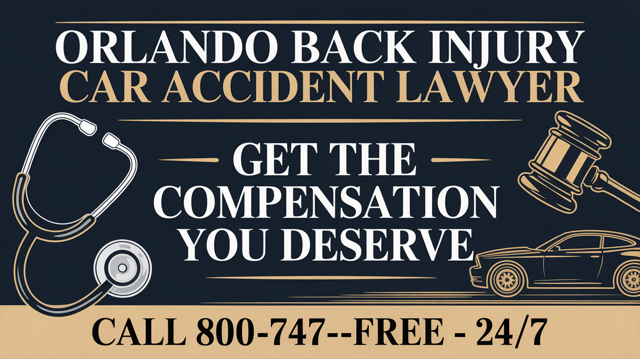 Abogado de Accidentes de Auto por Lesiones de Espalda en Orlando