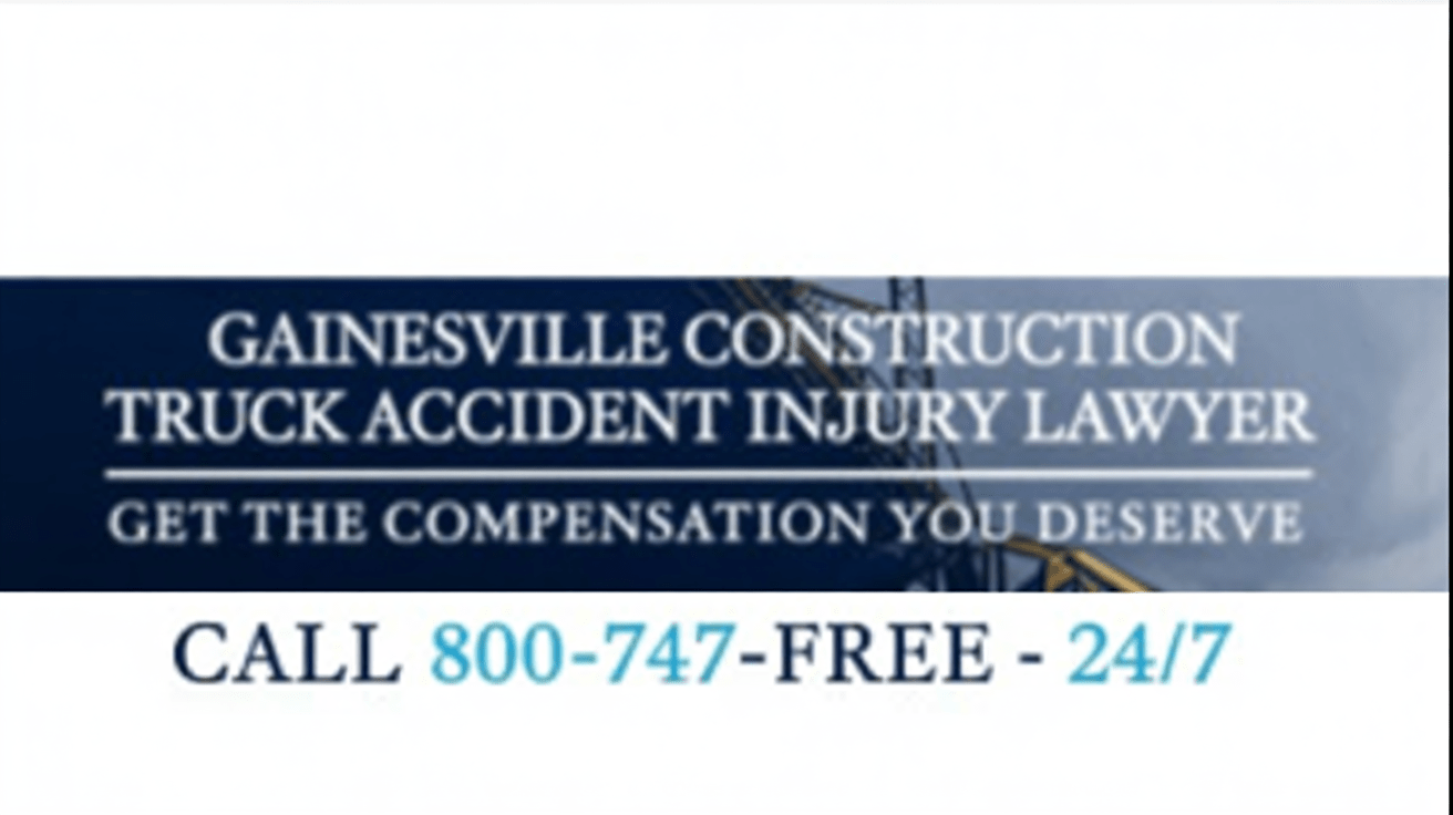 Abogado de Lesiones por Accidente de Camión de Construcción en Gainesville