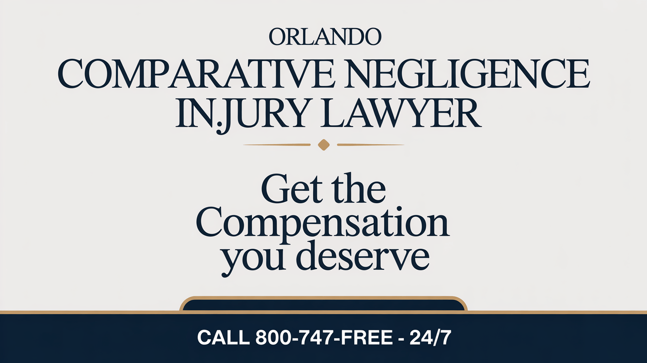 Abogado de Lesiones por Negligencia Comparativa en Orlando