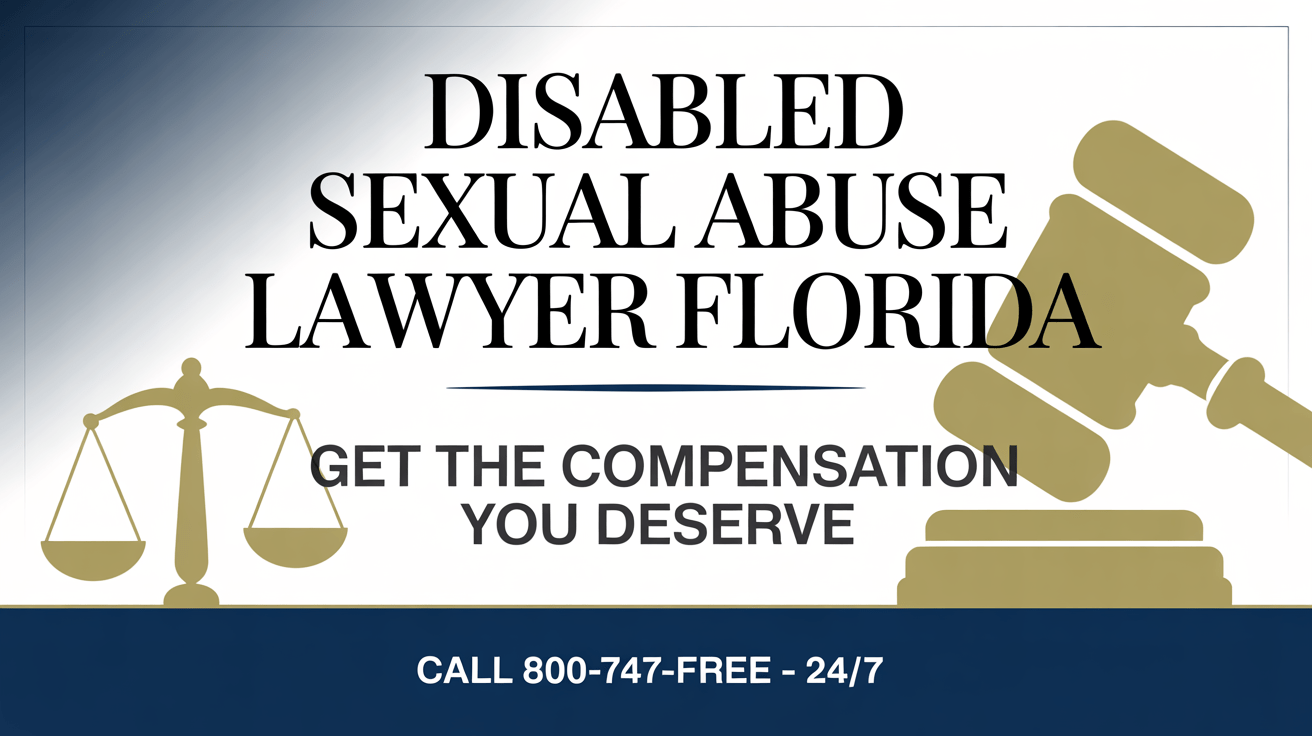 Abogado de abuso sexual de personas con discapacidad en Florida