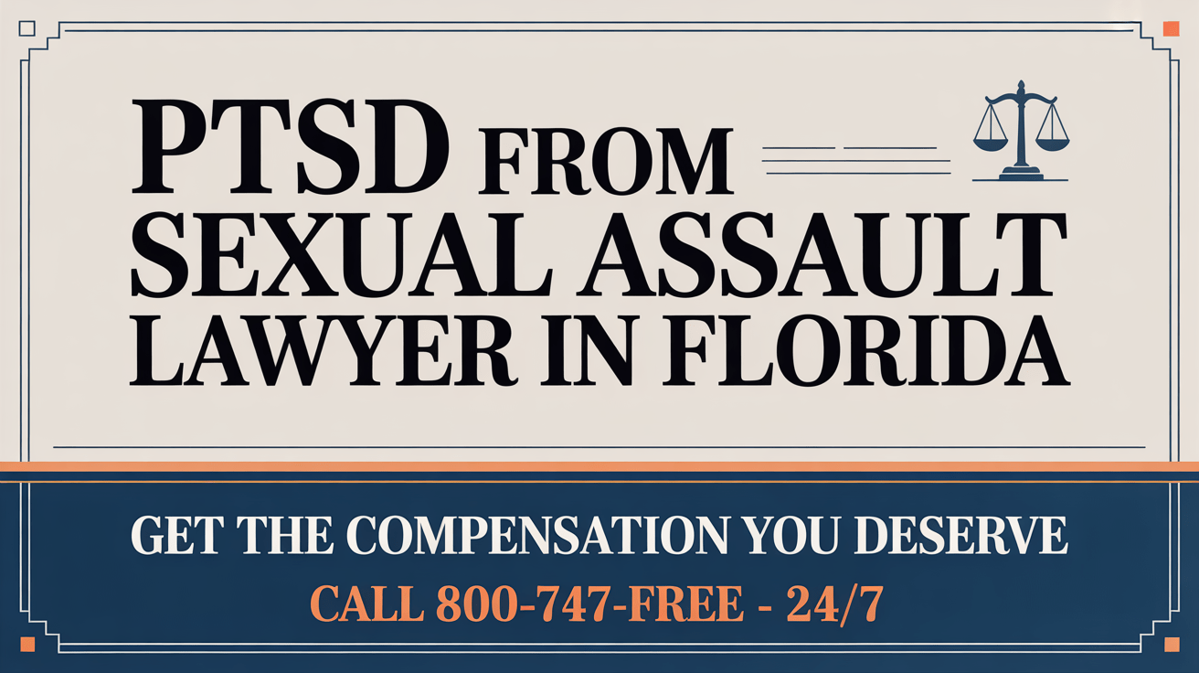 Abogado de PTSD por agresión sexual en Florida
