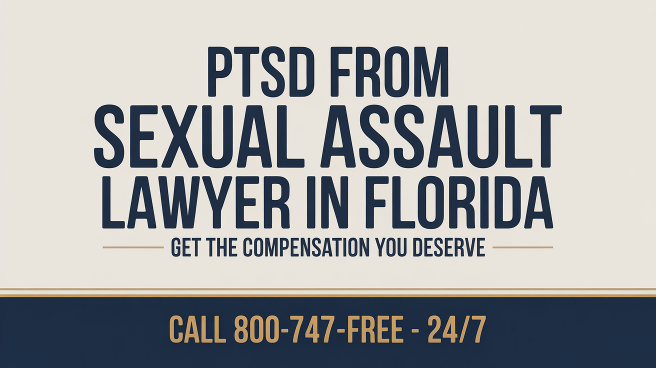 Abogado de PTSD por agresión sexual en Florida