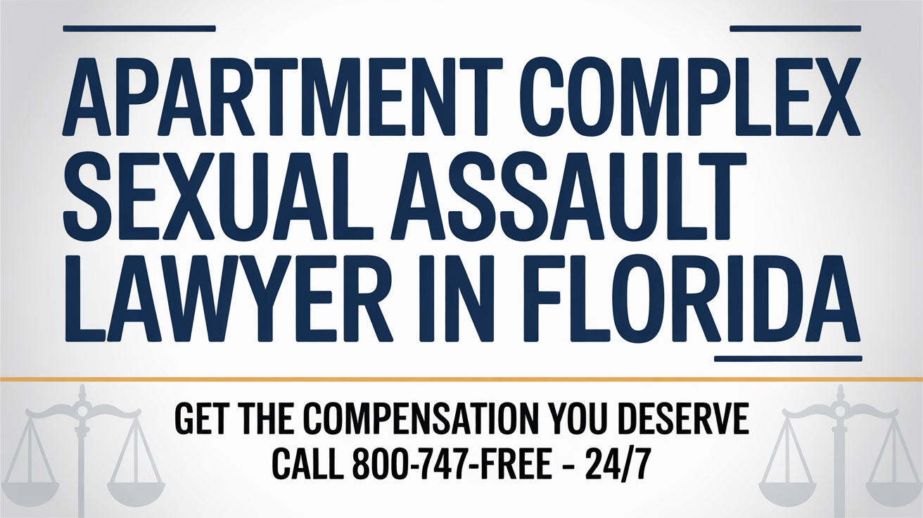 Apartment Complex Sexual Assault Lawyer in Florida