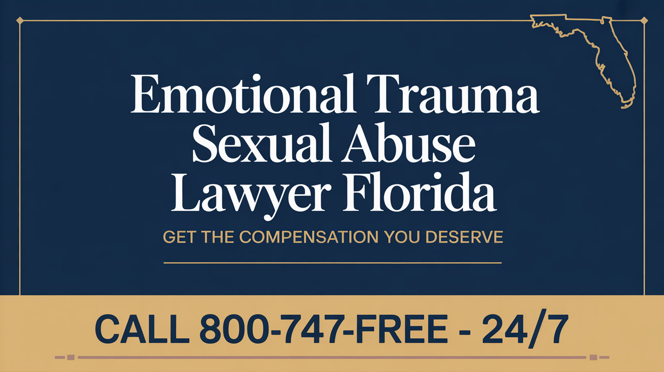 Abogado de Trauma Emocional por Abuso Sexual en Florida