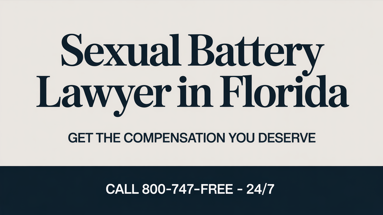Abogado de Agresión Sexual en Florida
