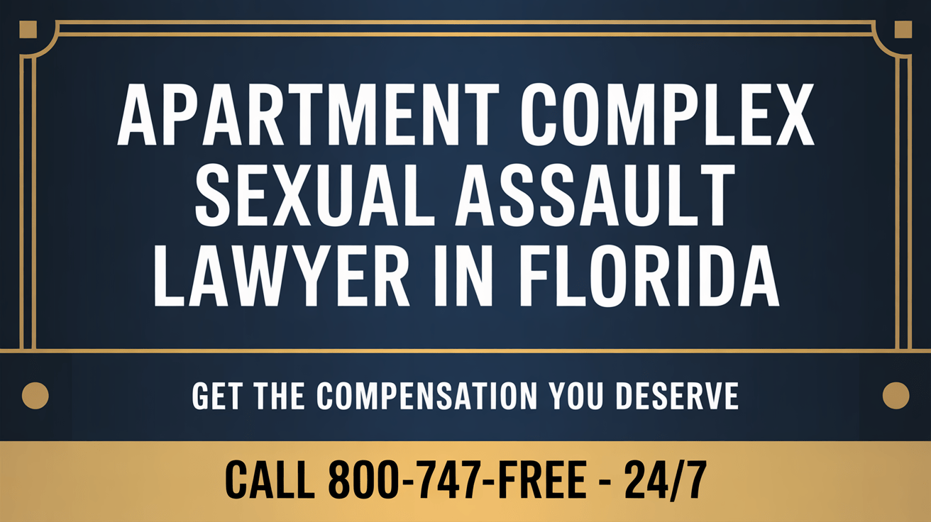 Apartment Complex Sexual Assault Lawyer in Florida