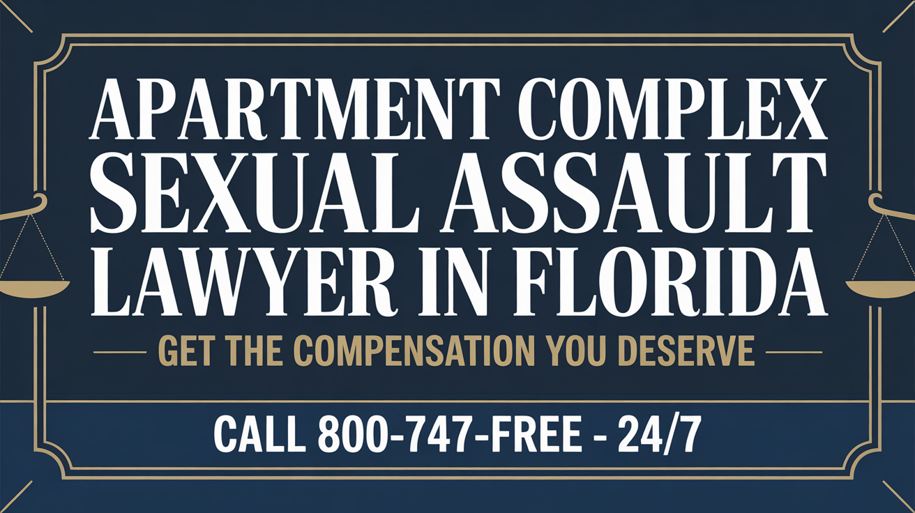 Apartment Complex Sexual Assault Lawyer in Florida