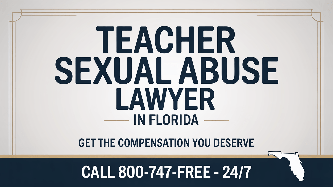 Abogado de abuso sexual de maestros en Florida