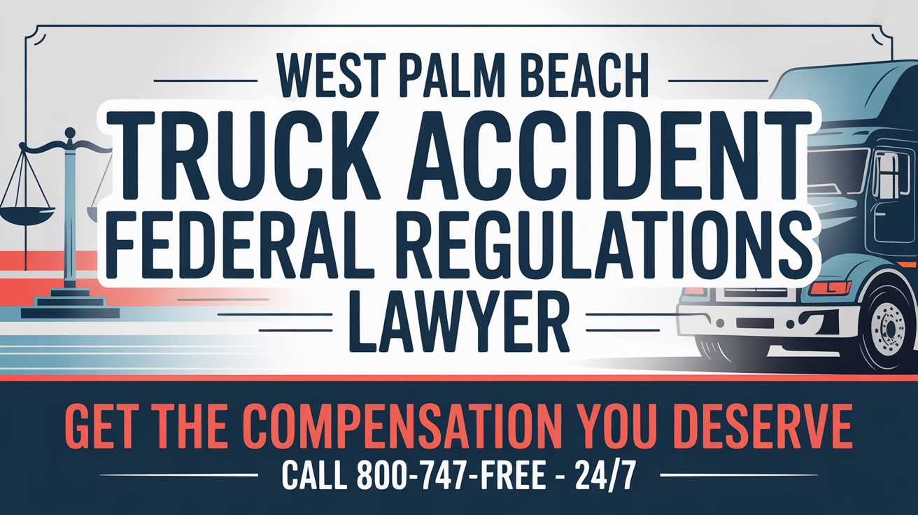 Abogado de Regulaciones Federales de Accidentes de Camiones en West Palm Beach