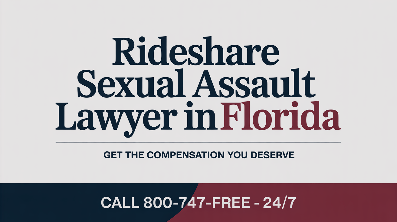 Abogado de agresión sexual en transporte compartido en Florida