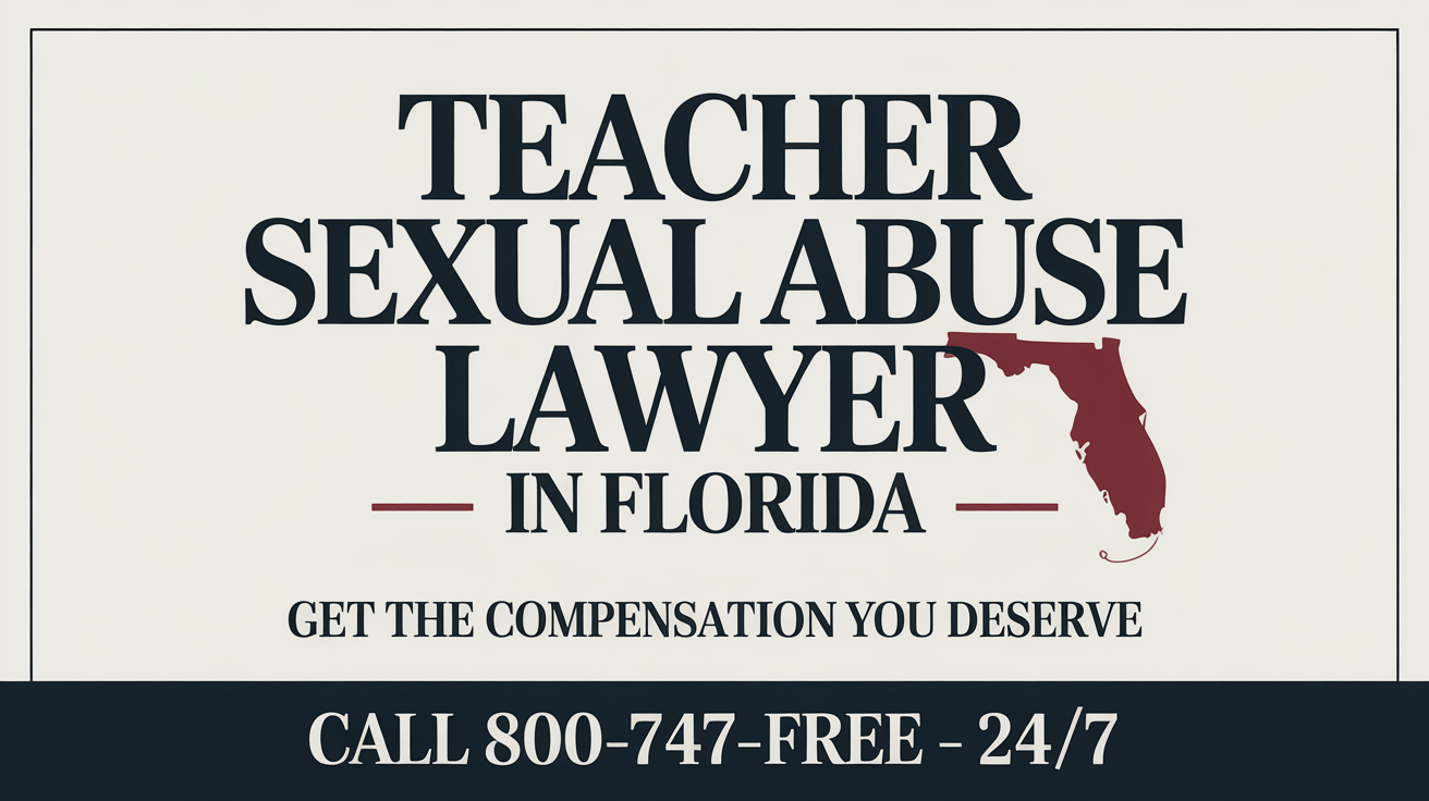 Abogado de abuso sexual de maestros en Florida