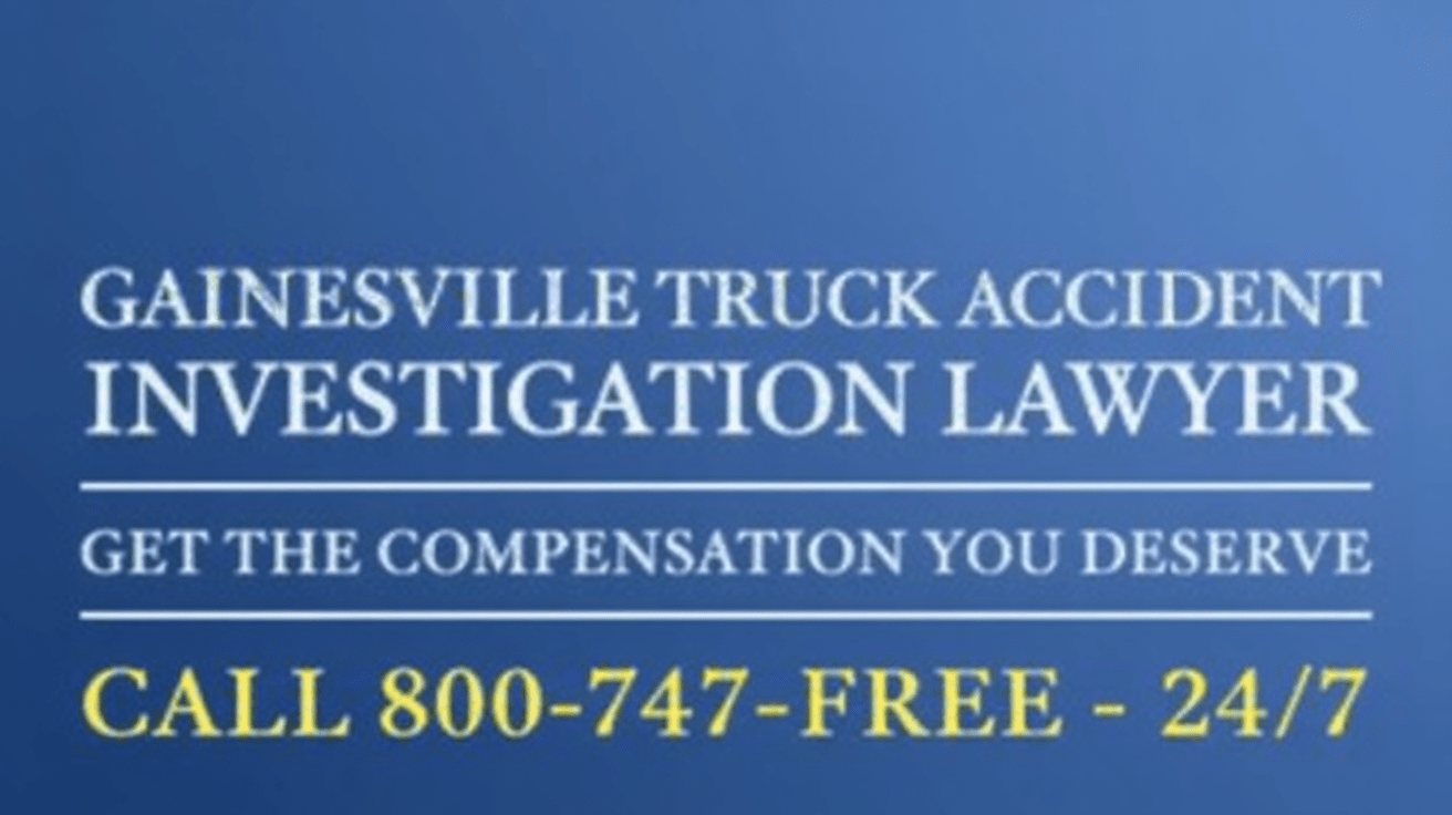 Abogado de Investigación de Accidentes de Camiones en Gainesville